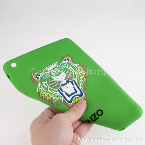 3D Kenzo Tiger-head Silicon Case For iPad mini